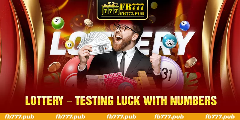 lottery testing luck with numbers
