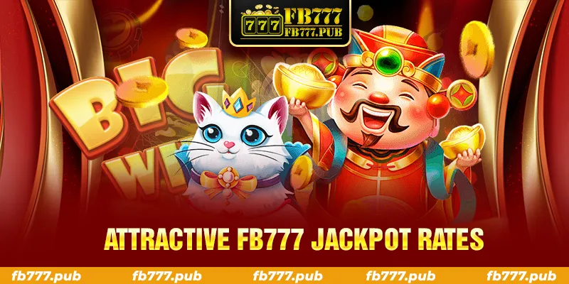ATTRACTIVE FB777 JACKPOT RATES