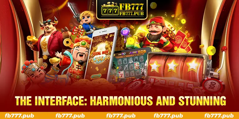 the interface harmonious and stunning