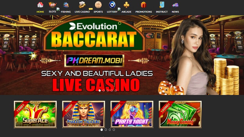 PHDream.mobi - Diverse Game Collection, Attractive Rewards